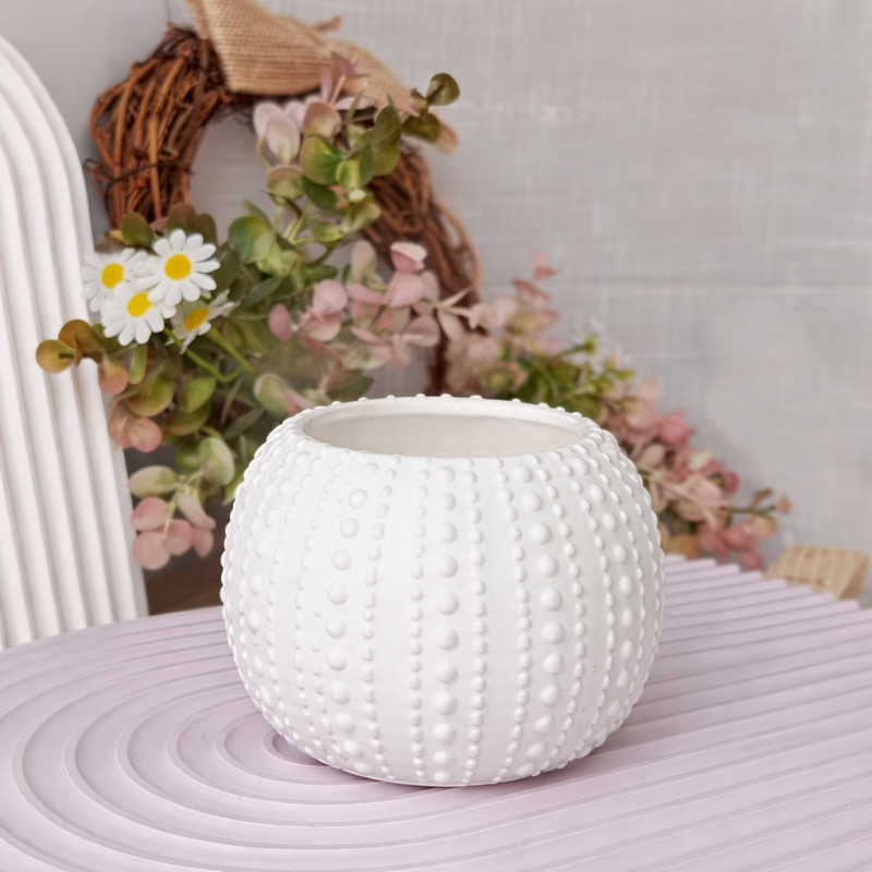 Mixed Stone Wavepoint Jar