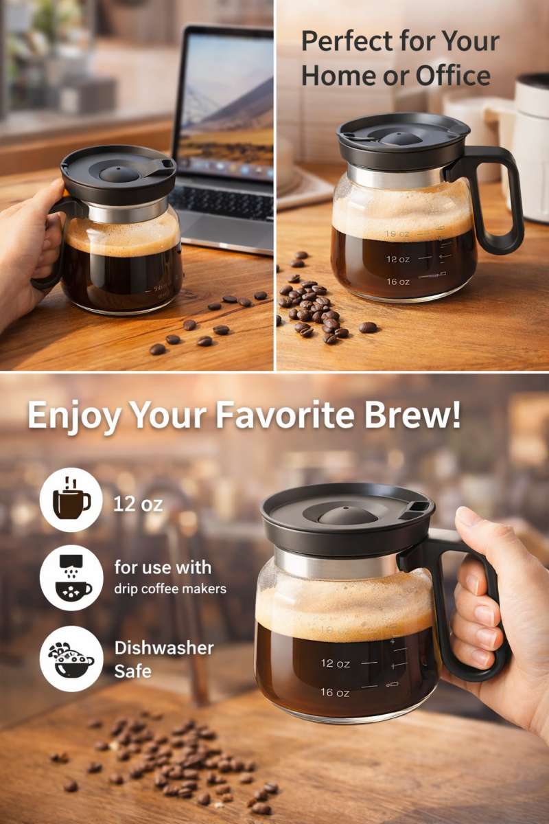 Fun Mini Coffee Pot Mug