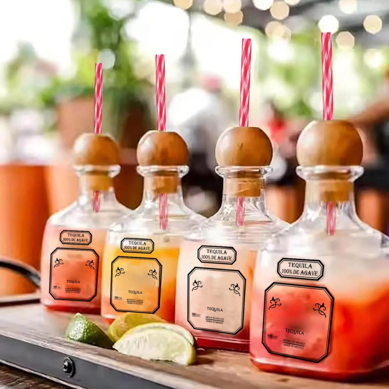 Refillable Tequila Bottle Cups (Each)