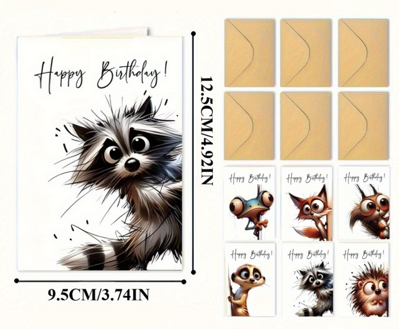 Funny Animal Birthday Cards – Whimsical Birthday Collection