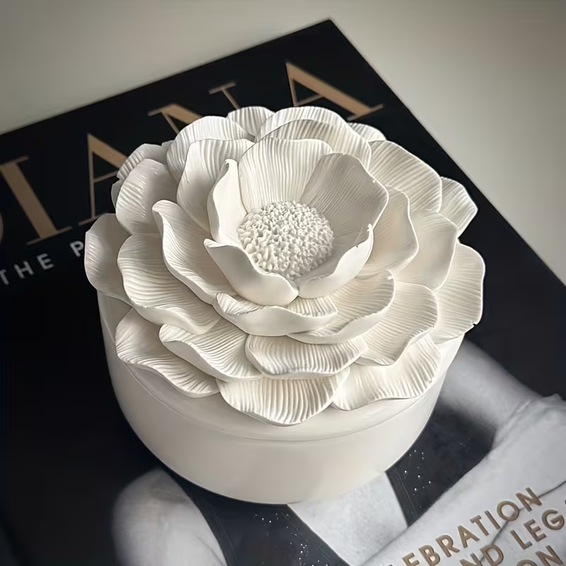 Mixed Stone - Peony Flower Jar