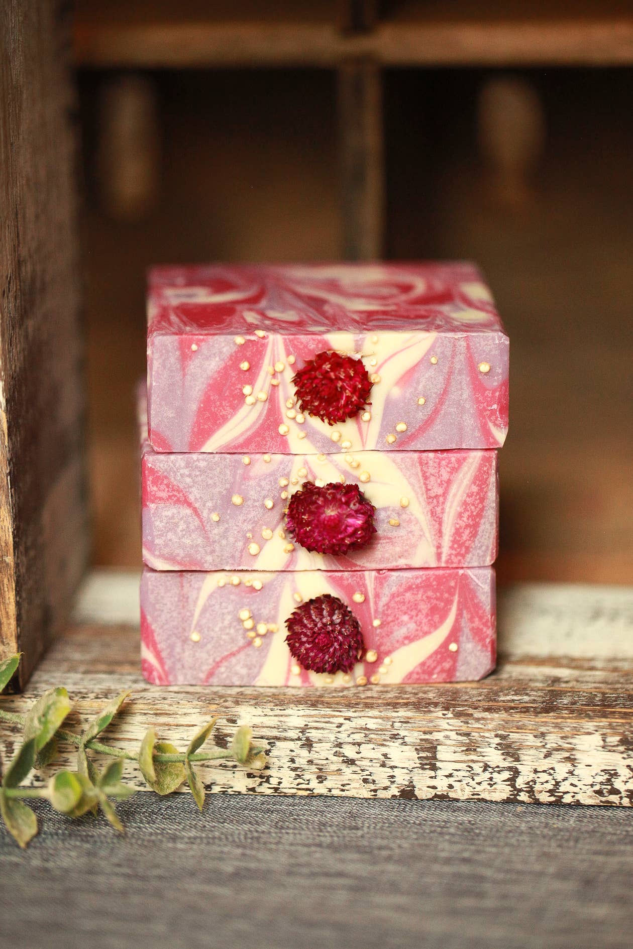 Raspberry Velvet Cold Process Bar Soap, 4.5 oz.