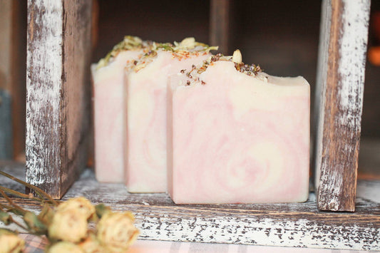 Blush and Ember Coconut Milk Cold Process Bar Soap, 4.5oz.
