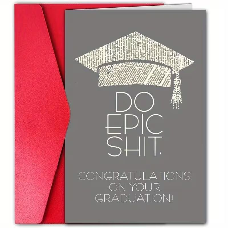Do Epic Shit – Funny Graduation Card