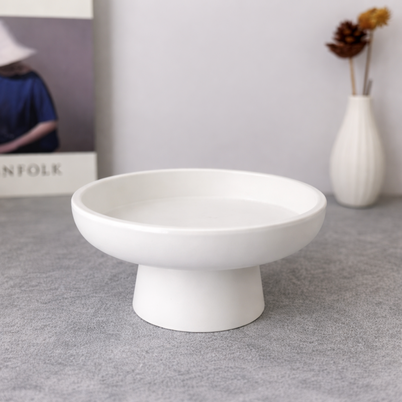 Mixed Stone - Pedestal Bowl