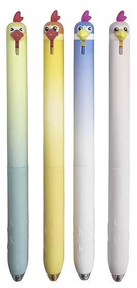 Cute Parrot Pens — Yellow/Blue